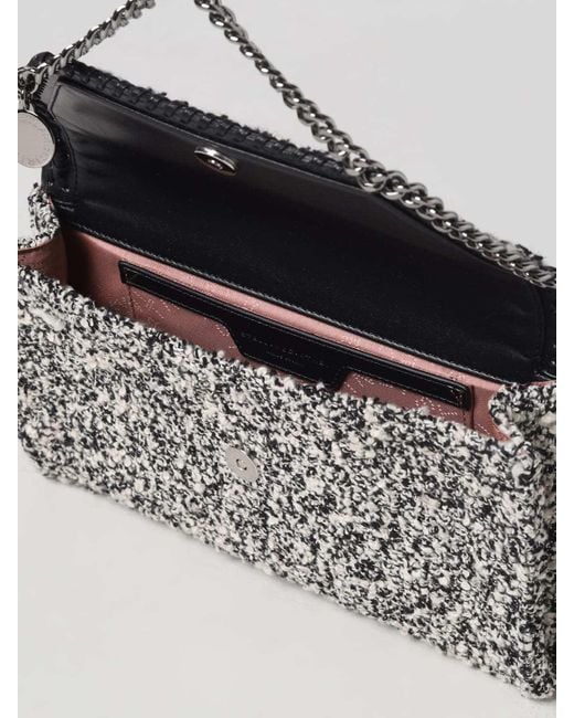 Stella McCartney Gray Graphic-Print Crossbody Bag