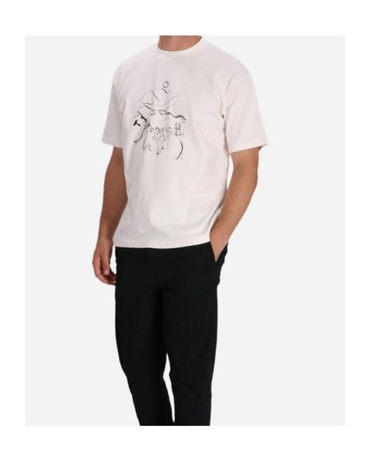 Drole de Monsieur Natural Short-Sleeved T-Shirt for men