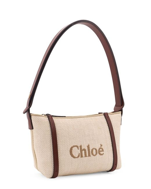 Chloé Multicolor Chloé Carry Logo Detailed Shoulder Bag