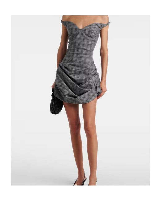 Magda Butrym Gray Sleeveless Dress