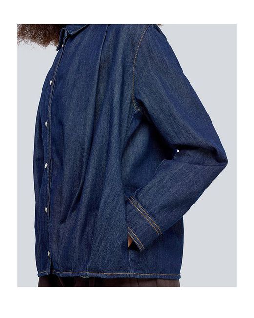 Semicouture Blue Denim Shirt