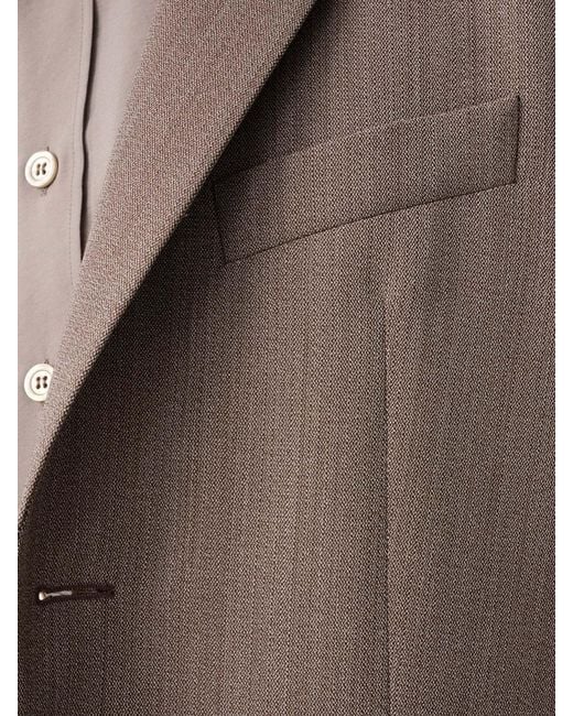 Studio Nicholson Brown Single-Breasted Blazer for men