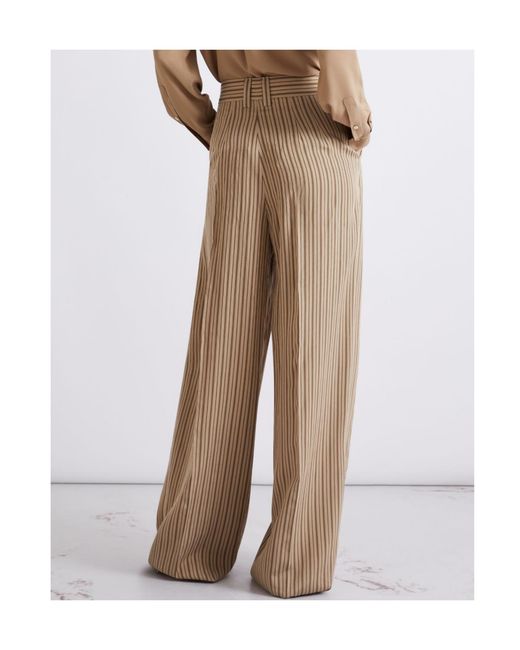 Marella Natural Viscose Palazzo Trousers