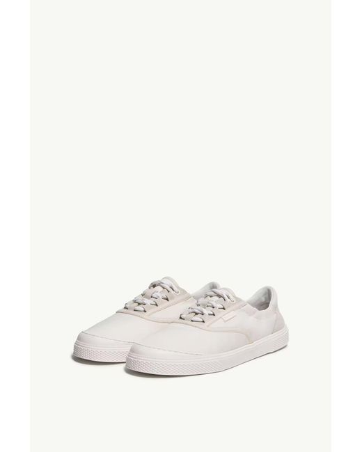 Moncler White Vera Leisure Padded Sneakers