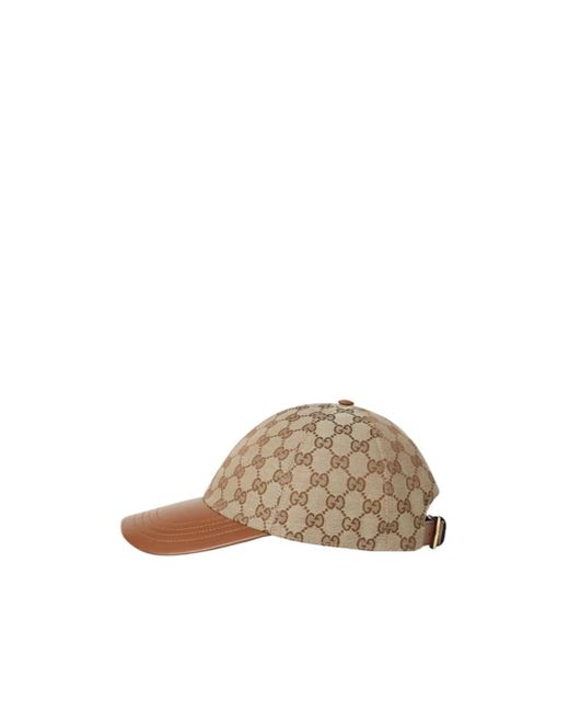 Gucci Brown Gg Baseball Hat