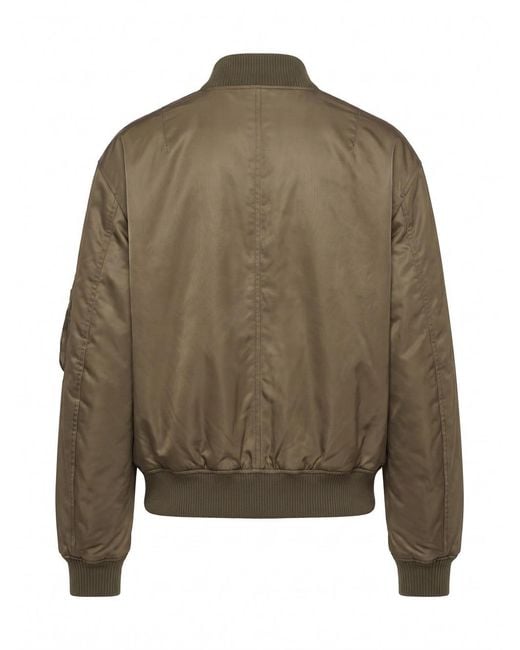 Prada Green Long-Sleeve Casual Jacket for men