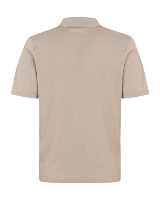 Samsøe & Samsøe White Wool Polo Shirt for men