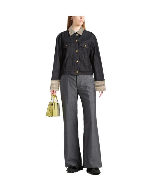 Rag & Bone Black Dark Denim Jacket