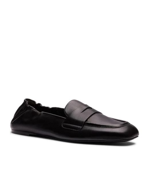 Stuart Weitzman Black Bryant Loafer