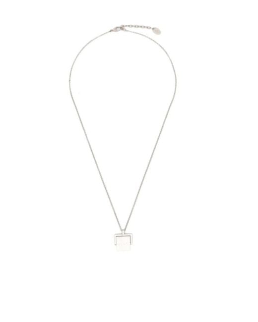 Gucci White Pendant Necklace