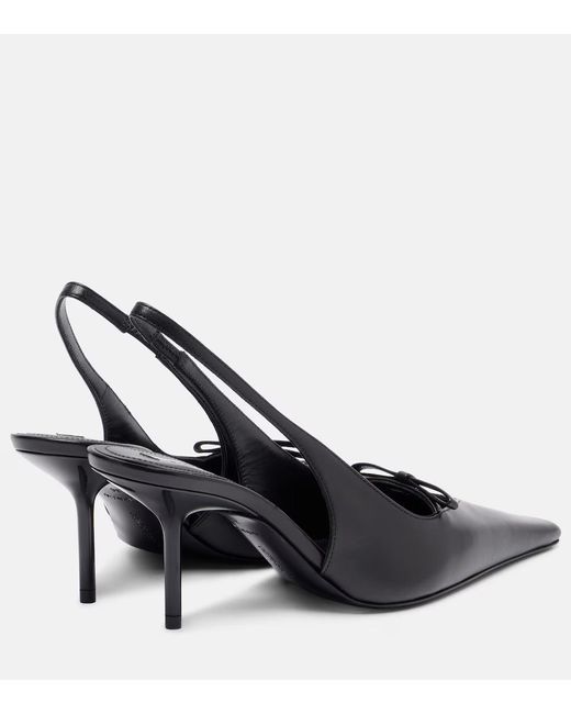 Victoria Beckham Multicolor 75 Leather Slingback High-Heel Sandals