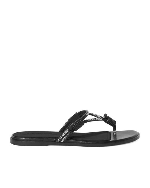 Off-White c/o Virgil Abloh Black Sholace Sandals