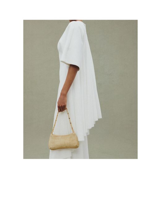 Jacquemus Natural The Small Bisou Chaine Shoulder Bag