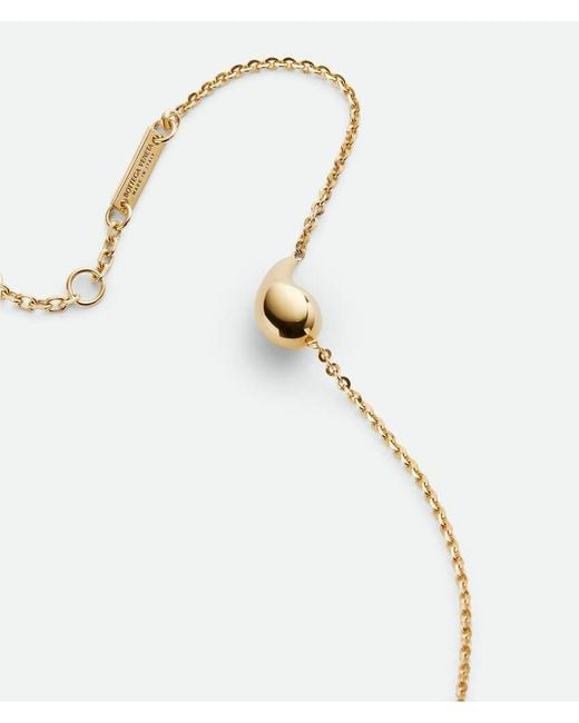 Bottega Veneta White Drop Bracelet