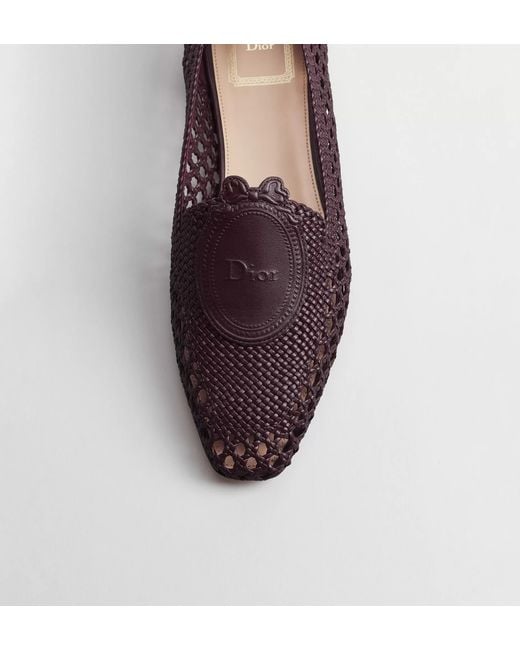 Dior Brown Médaillon Loafer