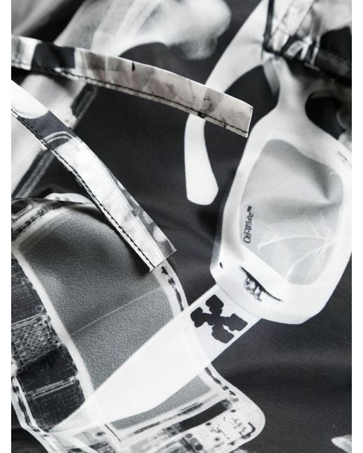 Off-White c/o Virgil Abloh Black Beachwear for men