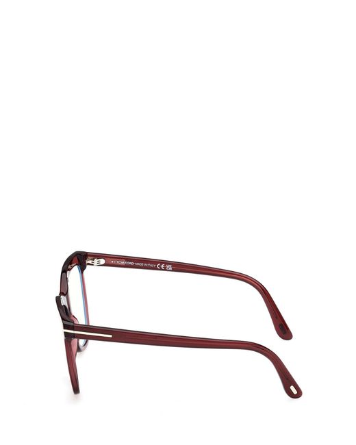 Tom Ford Multicolor Eyewear Cat-Eye Frame Glasses