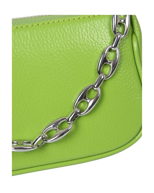By Far Green Rachel Mini Shoulder Bag