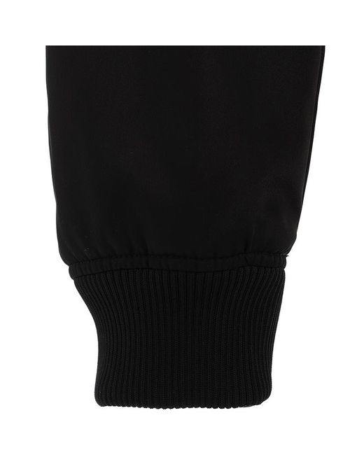 KENZO Black Zipper Long-Sleeved Casual Jacket for men