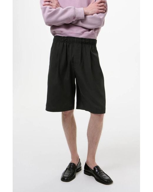 Our Legacy Black Leisure Shorts for men