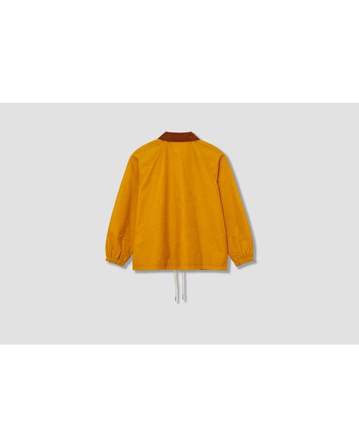 Bode Yellow Long-Sleeved Casual Jacket for men