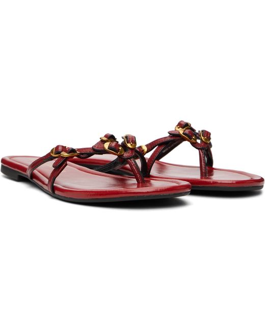 Marc Jacobs Brown The Leather Kiki Slippers