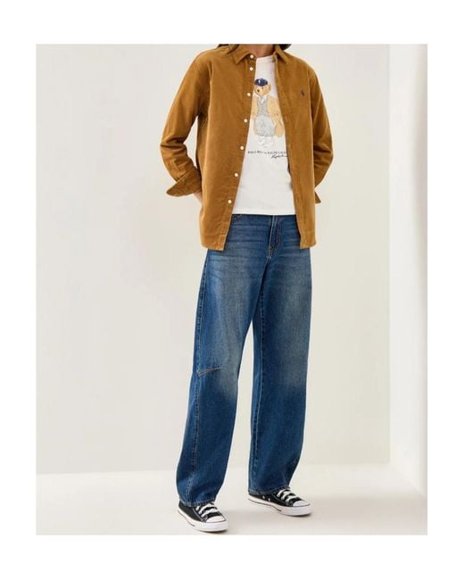Polo Ralph Lauren Brown Long Sleeve Shirt