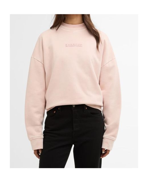 Barbour Pink B.Int Lyra Sweater Ld63