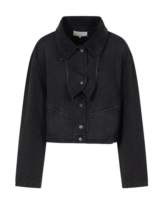 Maison Margiela Black Long Sleeve Buttoned Jacket