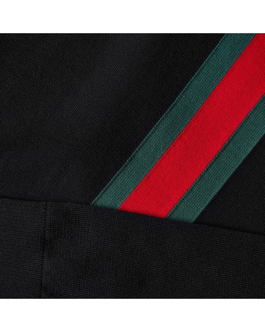 Gucci Black Fine-Knit Crew Neck Sweater for men