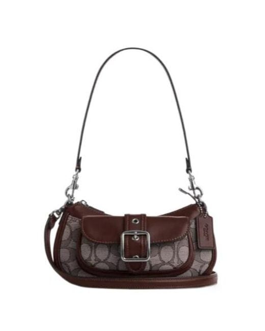 COACH Brown Ashton Mini Shoulder Bag