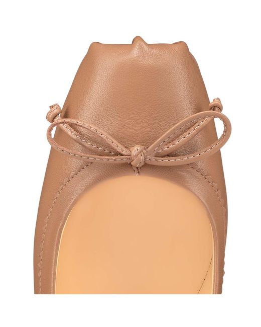 Christian Louboutin White Mamadrague Ballet Flats