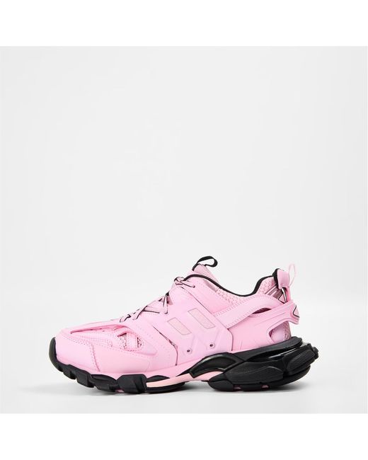 Balenciaga Pink Track Mesh Sneakers