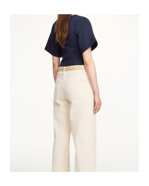 By Malene Birger Blue Lunai Round-Neck T-Shirt