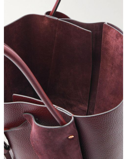 Gabriela Hearst Purple Marija Tassel Shoulder Bag
