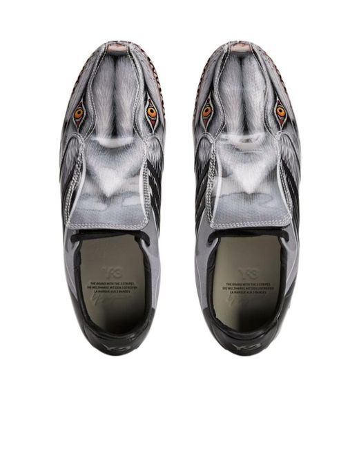 Y-3 Gray F50 Beast Sneakers for men