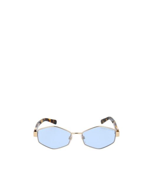 Marc Jacobs Blue Logo Sunglasses