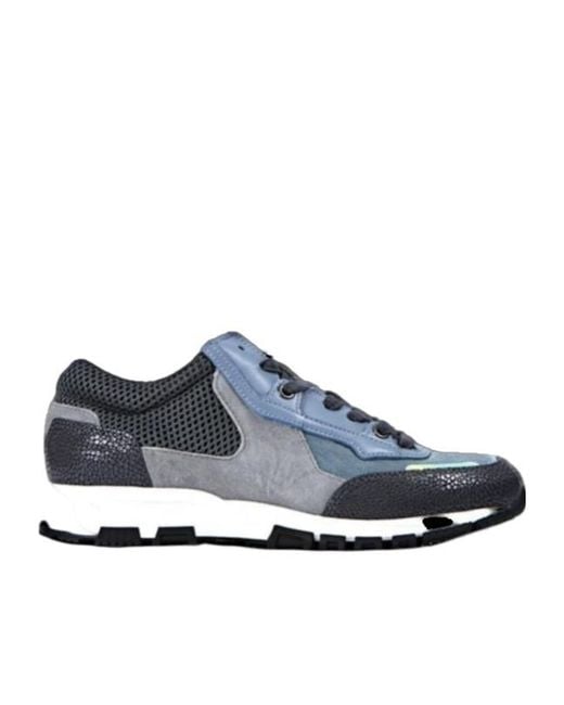 Lanvin Blue Running Sneakers