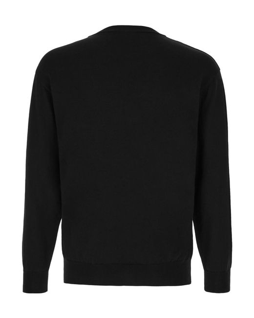 Moschino Black Long Sleeve Sweatshirt for men