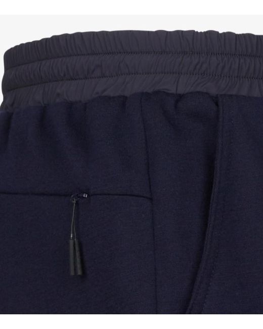 Sease Blue Drawstring Trousers for men