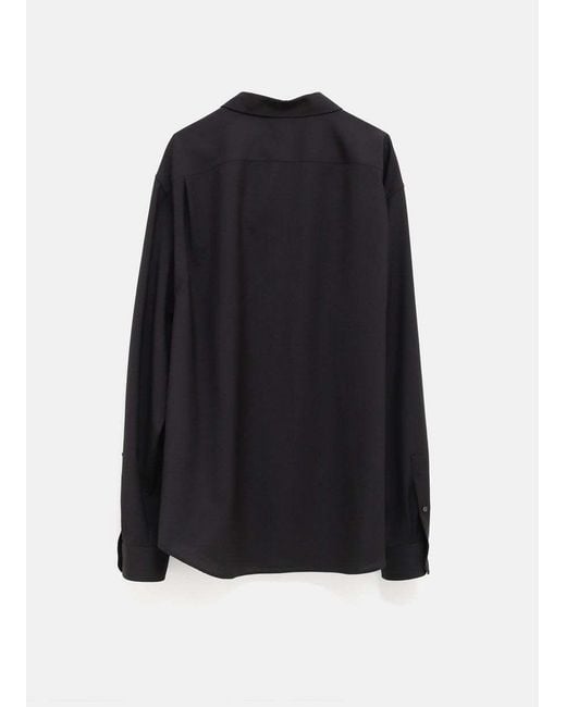 Loewe Black Chemise À Fermeture Boutonnée for men