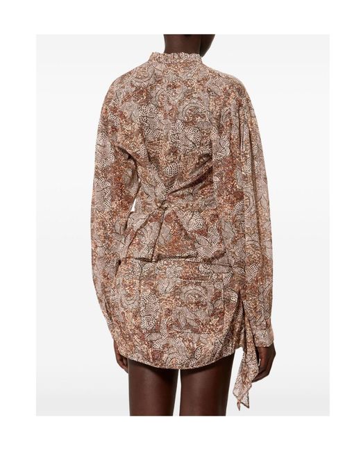 Isabel Marant Natural Celeny Blouse
