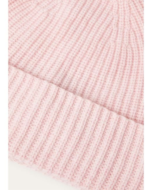 Loro Piana Pink Sergio Knit Hat