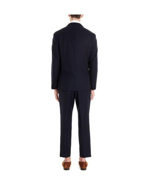 Brunello Cucinelli Blue Two-Piece Suit for men