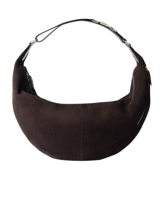 Lemaire Black Large Quiver Clip Bag