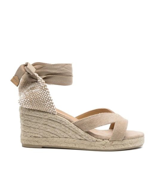 Castaner Metallic Bailey Canvas Espadrilles
