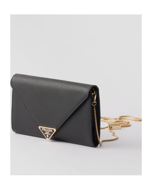 Prada Black Mini Saffiano Leather Bag
