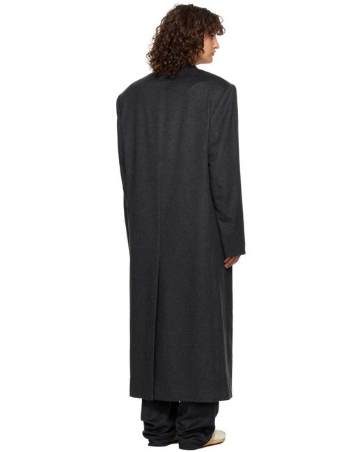 The Row Blue Long-Sleeved Coat