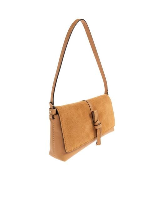 Kate Spade White Flap Shoulder Bag