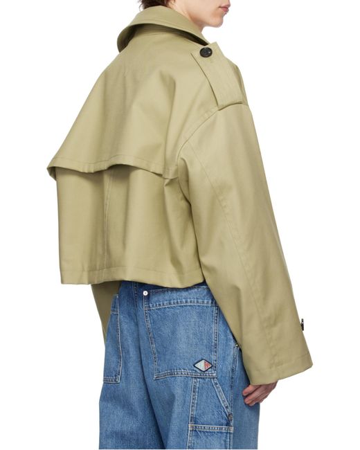 Bottega Veneta Blue Cotton Twill Jacket for men